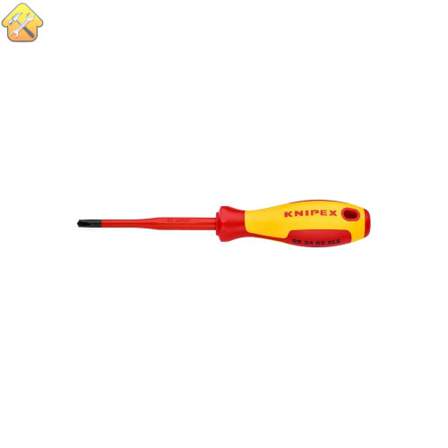 Тонкая отвёртка PlusMinus 212 мм KNIPEX KN-982402SLS