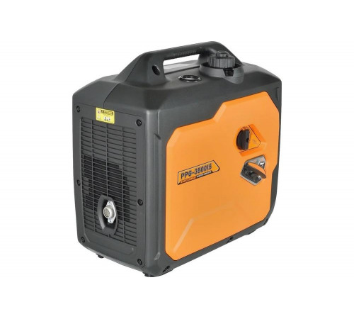 Инверторный генератор CARVER ppg -3500is 2,5/2,8 квт, 220/12в, 2 розетки, дисплей 01.020.00034
