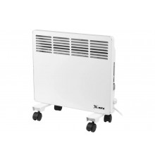 Электрический конвектор MTX км-1000.1, 230в, 1 квт, x-образный нагреватель, колеса, термостат 98124