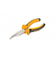 Тонкогубцы TOLSEN изогнутые 160 мм комбинированные рукоятки 10008