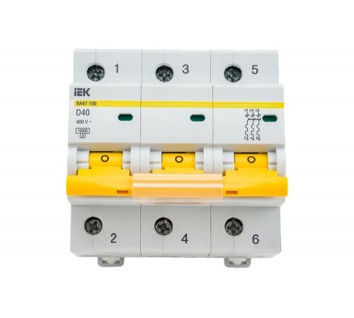Автоматический выключатель IEK ВА47-100 - надежная защита электрической сети