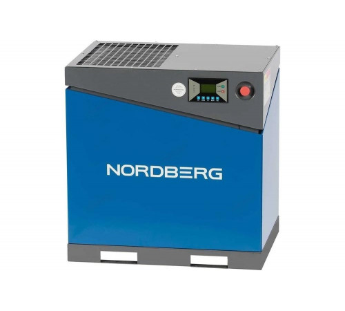 Винтовой компрессор NORDBERG 11 кВт, 1450 л/мин, 10 бар, IP55, без ресивера NCA15
