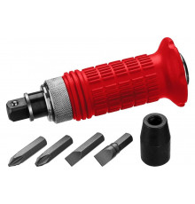 Ударно-поворотная отвертка ЗУБР 6 предметов 2565