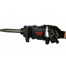 Удлинённый пневматический ударный гайковерт + головки MIGHTY SEVEN PNC-8343-8