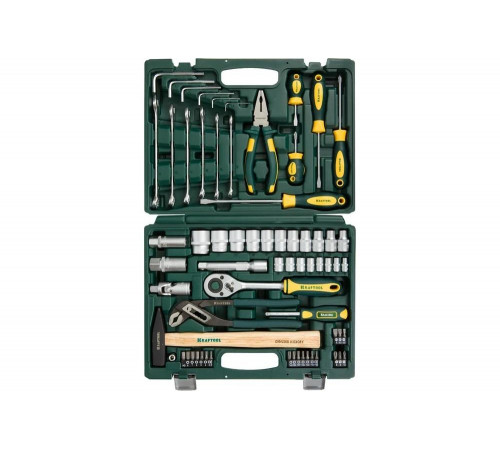 KRAFTOOL 66 шт., набор слесарно-монтажного инструмента EXTREM-66 27976-H66 Expert