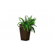 Кашпо Keter Rattan Planter S коричневое
