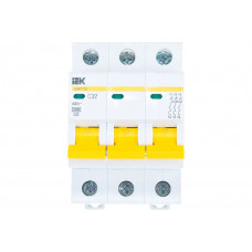Автоматический 3-полюсный выключатель, 32А, С ВА47-29 4.5кА IEK MVA20-3-032-C