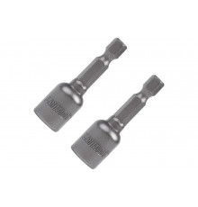 Бита с торцовой головкой 10 мм, магнитная, 48 мм, 2 шт, в блистере PATRIOT 818010210