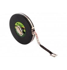 Геодезическая рулетка СИБРТЕХ 30мх13 мм, закрытый корпус, фиберглассовая лента 31262