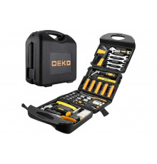 Универсальный набор инструмента для дома и авто в чемодане DEKO DKMT165 165 предметов 065-0742
