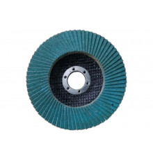 Круг лепестковый торцевой (150 мм; Р50; цирконий; синий) АТАКА 1109180