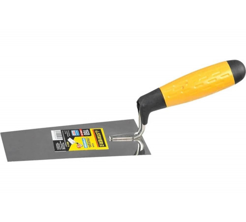 STAYER 160 мм, нержавеющее полотно, 2-х компонентная ручка, кельма «Трапеция» 08291-16