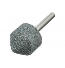 Шарошка абразивная, конус, для дрели, 25x25 мм, хвостовик d6 мм, 63с Denzel 76021