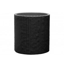 Кашпо KETER Cylinder Planter S графит 229120