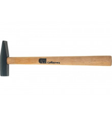 Слесарный молоток 200 г, квадратный боек, деревянная рукоятка СИБРТЕХ 10211