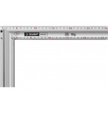 Жесткий столярный угольник ЗУБР 300 мм 34392-30