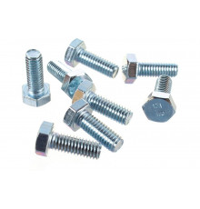 Болт ЗУБР ГОСТ 7798-70, M6 x 16 мм, 8 шт, кл. пр. 5.8, оцинкованный, 303086-06-016