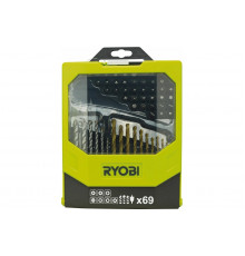 Набор комбинированный RAK69MiX 69 предметов Ryobi 5132002687
