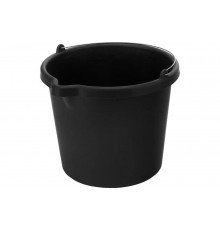 Ведро строительное пластмассовое СИБРТЕХ, 20 л, высокопрочное, с носиком 81480