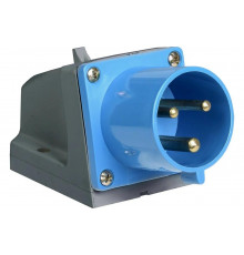 Стационарная вилка IEK 523 2Р+РЕ 32А 220В IP44 PSR51-032-3