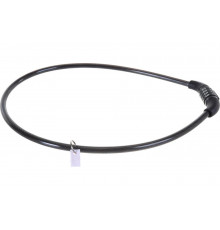 Тросовый кодовый Замок Зубр Стандарт с неизменяемым кодом длина троса 650 мм d мм 37267-65