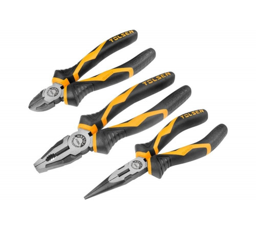 Набор пассатижей и бокорезы TOLSEN GRIPRO 3 предмета TT10410