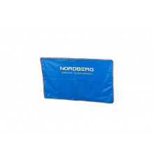 Накидка на крыло NORDBERG 110x65 прямоугольная без выреза с магнитом и подкладкой NN1R