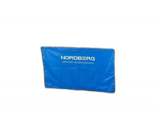 Накидка на крыло NORDBERG 110x65 прямоугольная без выреза с магнитом и подкладкой NN1R