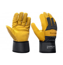 Комбинированные кожаные перчатки KRAFTOOL Panzer XL 11320-XL
