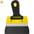 STAYER фасадный, 150 мм, анодированный, двухкомпонентная рукоятка, шпатель фасадный 10045-15