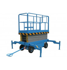 Ножничный самоходный подъемник TOR 500 кг, 9 м, SJY-0,5-9DC (автономный) (Y) 1031064
