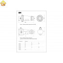 Переносная розетка IEK MAGNUM ССИ-224 32A 3Р+РЕ 380В PSN22-032-4 8562481