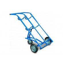 Тележка для газовых баллонов TOR ГБ-2, 2 баллона, 250 литые колеса + 160 поворотное 1012419
