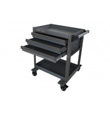 Тележка KraftWell с 3 ящиками и нишей KRW-TT3G