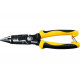STAYER  XM-21 резка d 14мм, зачистка 0.75–25мм2, кримпер 2.5мм2, плоскогубцы 210мм, Многофункциональные клещи (23342-21)