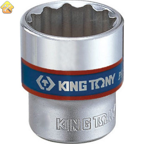 Стандартная двенадцатигранная торцевая головка KING TONY333018M