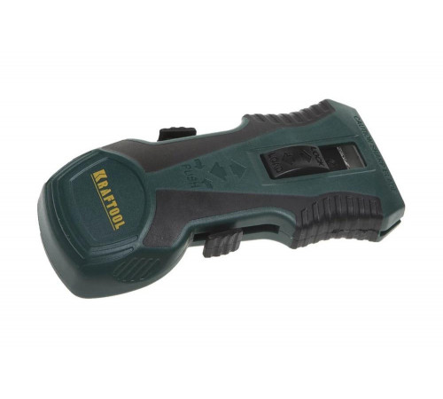 Скребок Kraftool EXPERT Safety 2 в 1, двухкомпонентный корпус, тип лезвия H01, пластиковое лезвие в комплекте 08543