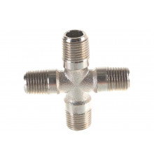 Переходник крестовина 1262/1 MMMM 1/8" GAV 27830