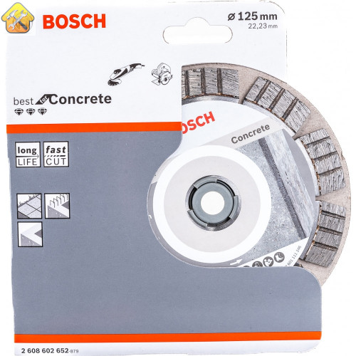 Алмазный диск Bosch для бетона 2.608.602.652