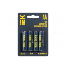 Аккумулятор IEK green ni-mh aa 2700мач (4шт/блистер) AAK-NIMH-06-2700-L04