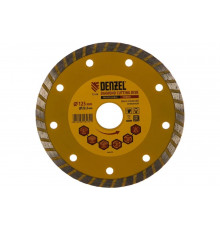 Диск алмазный отрезной Turbo (125х22.2 мм) DENZEL 73108