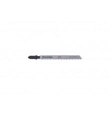 Пилки для электролобзика 5 шт. (Cr-V; чистый рез; EU-хвост.; шаг 4 мм, 75 мм) по дереву, ДСП, ДВП KRAFTOOL 159511-4-S5