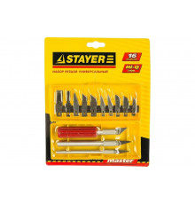 Набор резцов для точных работ 16шт Stayer 1830-H16_z01