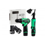 Набор аккумуляторного инструмента Zitrek (zkrw12, zkcd12) 2 в 1, 2x2.0ач 063-4404