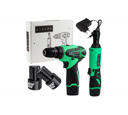Аккумуляторный инструмент Zitrek 2 в 1 (zkrw12, zkcd12) 2x2.0ач