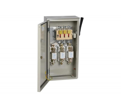 Ящик с рубильником и предохранителями IEK ЯРП-250А 74, У1, IP54 YARP-250-74-54