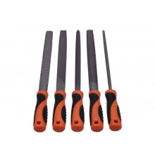 Набор профессинальных напильников HARDEN 5 пр., сталь Т12 610631