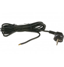 Сетевой шнур RUCELF ПВС-ВП 3х0,75 S22 черный 3 м 00-00003054