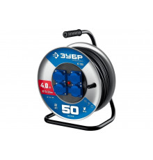 Силовой удлинитель ЗУБР на стальной катушке Кг 325 кг 3x2.5 50м 55079-50 55079-50_z01