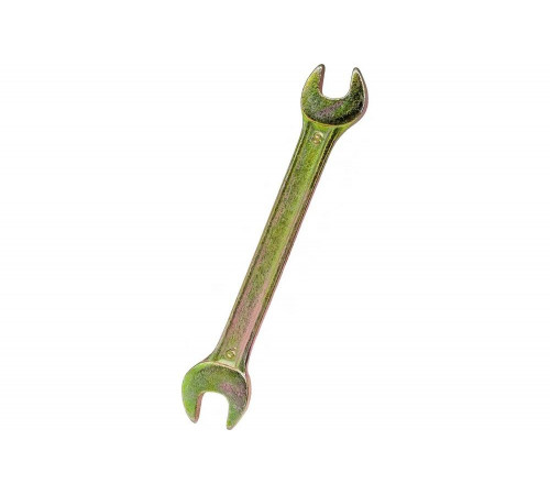 Рожковый ключ, 8x9 мм, желтый цинк СИБРТЕХ 14302